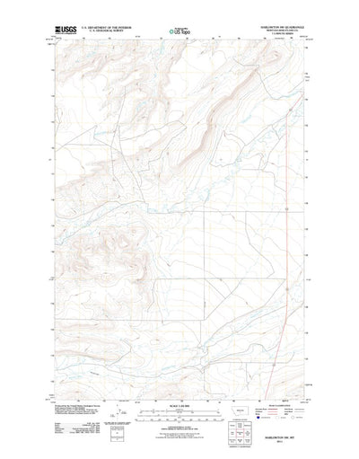 Harlowton SW, MT (2011, 24000-Scale) Preview 1