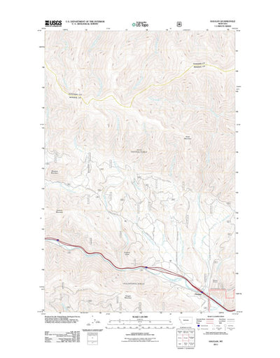 Haugan, MT (2011, 24000-Scale) Preview 1