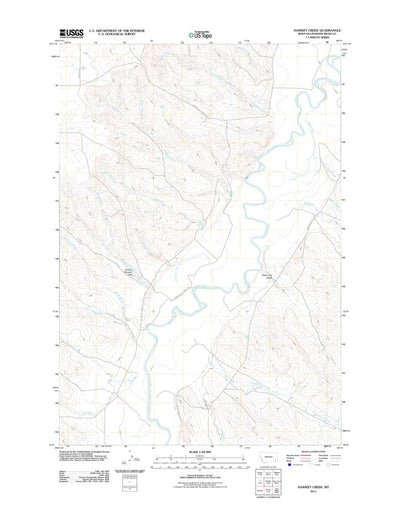 Hawkey Creek, MT (2011, 24000-Scale) Preview 1