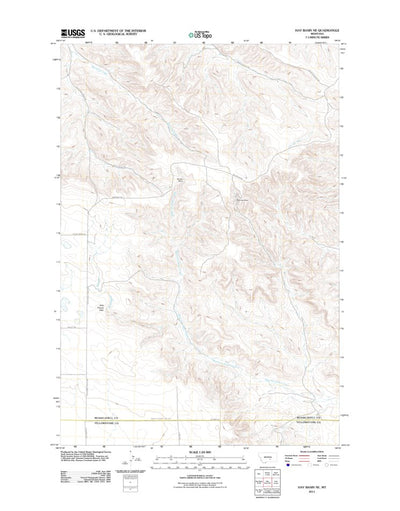 Hay Basin NE, MT (2011, 24000-Scale) Preview 1