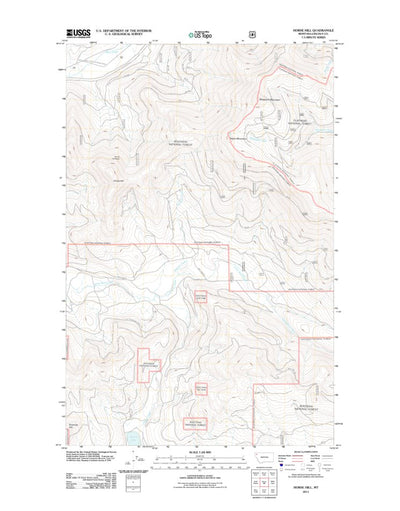 Horse Hill, MT (2011, 24000-Scale) Preview 1