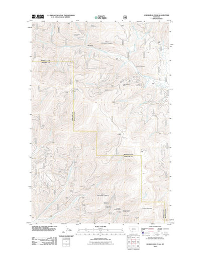 Horsehead Peak, MT (2011, 24000-Scale) Preview 1