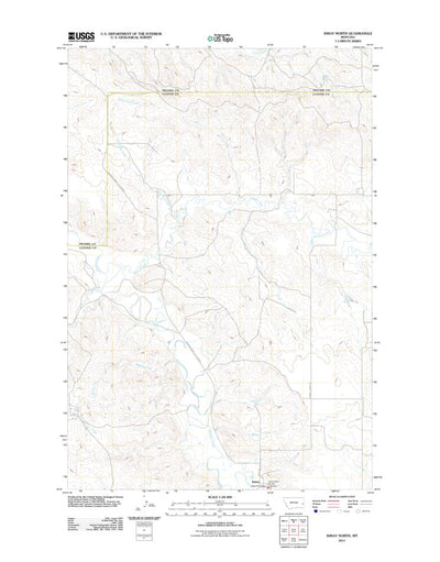 Ismay North, MT (2011, 24000-Scale) Preview 1
