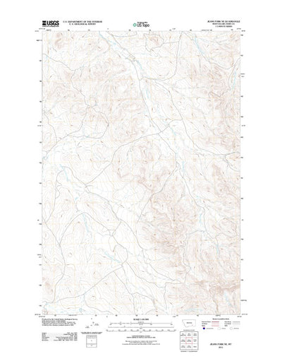 Jeans Fork NE, MT (2011, 24000-Scale) Preview 1