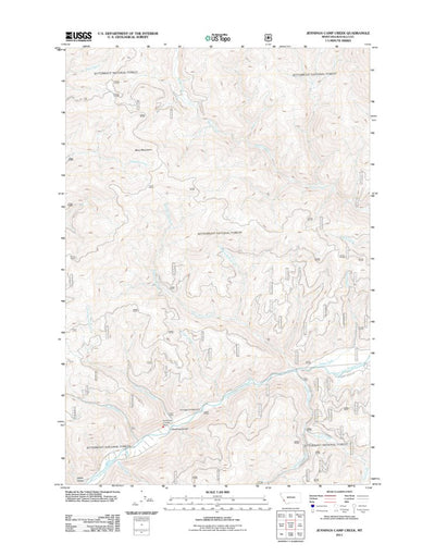 Jennings Camp Creek, MT (2011, 24000-Scale) Preview 1