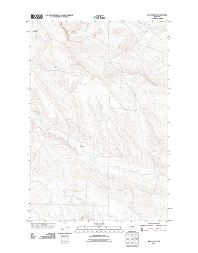 Jim Coulee, MT (2011, 24000-Scale) Preview 1