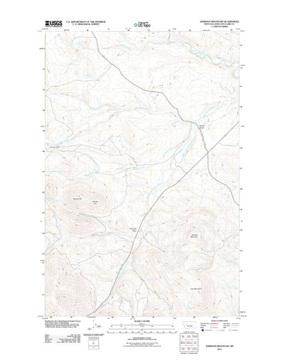 Johnson Mountain, MT (2011, 24000-Scale) Preview 1