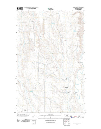 Jones Coulee, MT (2011, 24000-Scale) Preview 1