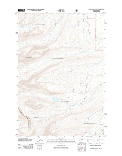 Jumbo Mountain, MT-ID (2011, 24000-Scale) Preview 1