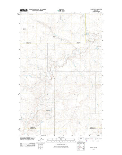 Knees NE, MT (2011, 24000-Scale) Preview 1