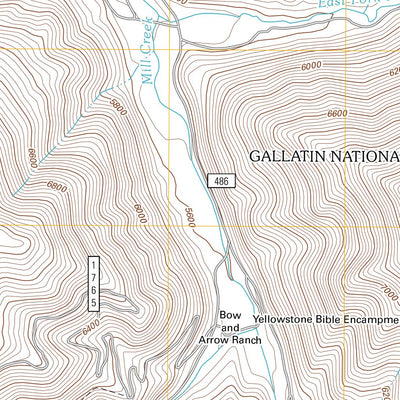 Knowles Peak, MT (2011, 24000-Scale) Preview 2