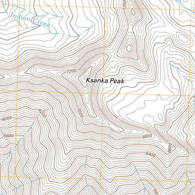 Ksanka Peak, MT (2011, 24000-Scale) Preview 2