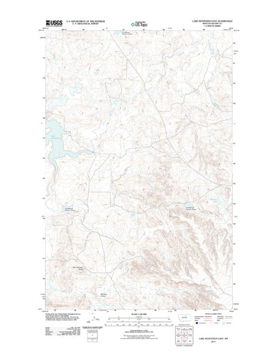 Lake Seventeen East, MT (2011, 24000-Scale) Preview 1