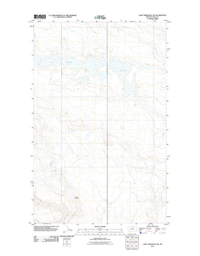 Lake Thibadeau SW, MT (2011, 24000-Scale) Preview 1