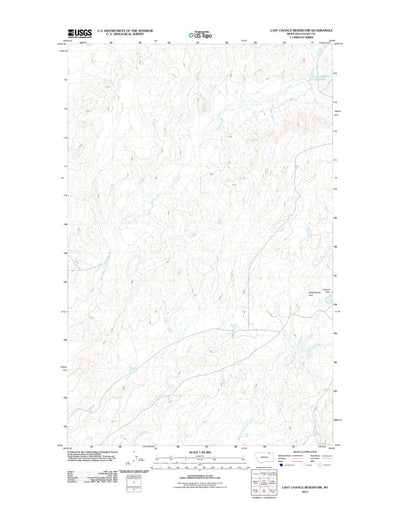 Last Chance Reservoir, MT (2011, 24000-Scale) Preview 1