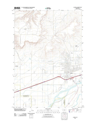 Laurel, MT (2011, 24000-Scale) Preview 1