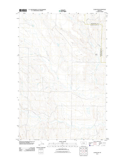 Lavina NW, MT (2011, 24000-Scale) Preview 1