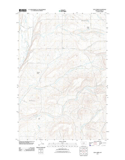 Lena Creek, MT (2011, 24000-Scale) Preview 1