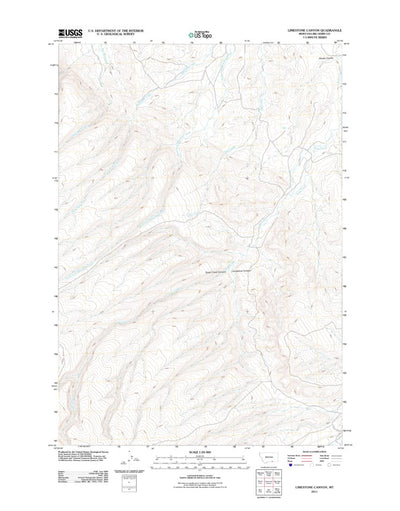 Limestone Canyon, MT (2011, 24000-Scale) Preview 1
