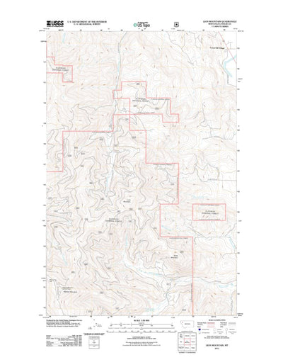 Lion Mountain, MT (2011, 24000-Scale) Preview 1