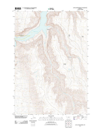Little Finger Ridge, MT (2011, 24000-Scale) Preview 1