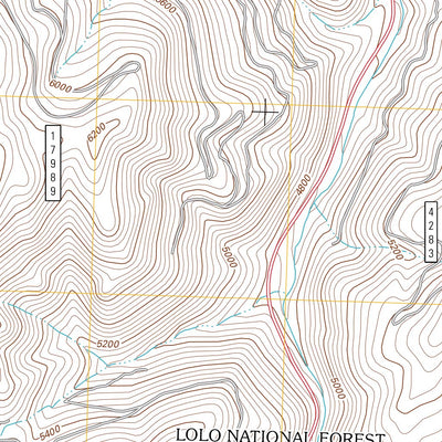 Lolo Hot Springs, MT-ID (2011, 24000-Scale) Preview 3
