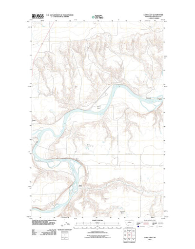Loma East, MT (2011, 24000-Scale) Preview 1
