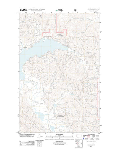 Lone Lake, MT (2011, 24000-Scale) Preview 1