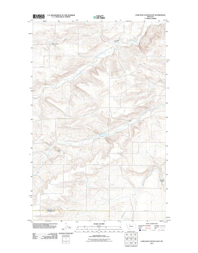 Lone Man Coulee East, MT (2011, 24000-Scale) Preview 1