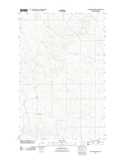 Lone Pine School, MT (2011, 24000-Scale) Preview 1