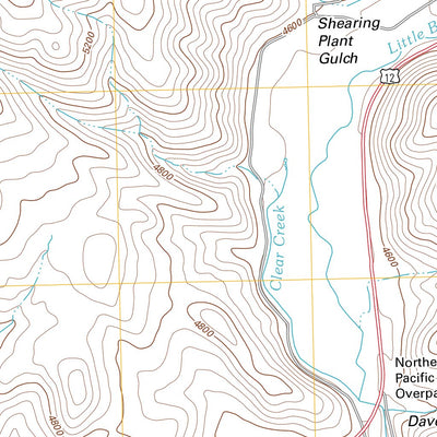 Luke Mountain, MT (2011, 24000-Scale) Preview 2