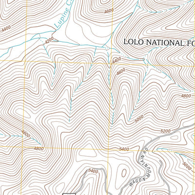 Lupine Creek, MT (2011, 24000-Scale) Preview 2