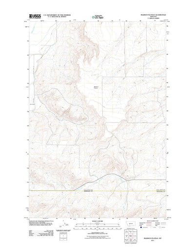 Madison Plateau, MT (2011, 24000-Scale) Preview 1
