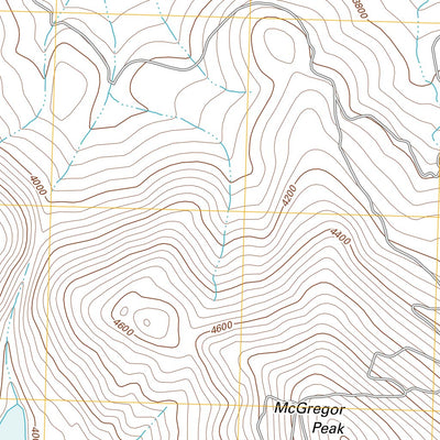 Mcgregor Peak, MT (2011, 24000-Scale) Preview 2