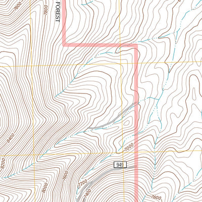 Medicine Lodge Peak, MT (2011, 24000-Scale) Preview 2