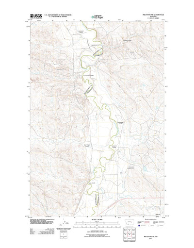 Melstone NE, MT (2011, 24000-Scale) Preview 1