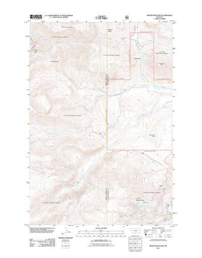 Meyer Mountain, MT (2011, 24000-Scale) Preview 1