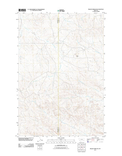 Miller Creek SW, MT (2011, 24000-Scale) Preview 1