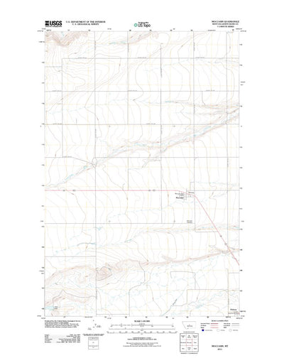 Moccasin, MT (2011, 24000-Scale) Preview 1