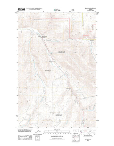 Monarch, MT (2011, 24000-Scale) Preview 1