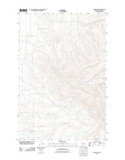 Moore SW, MT (2011, 24000-Scale) Preview 1