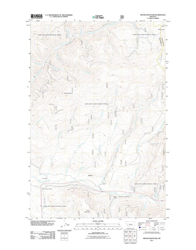 Moose Mountain, MT (2011, 24000-Scale) Preview 1