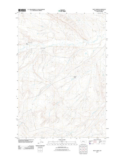 Mott Creek, MT (2011, 24000-Scale) Preview 1