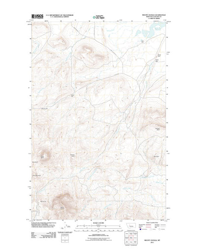 Mount Cecelia, MT (2011, 24000-Scale) Preview 1
