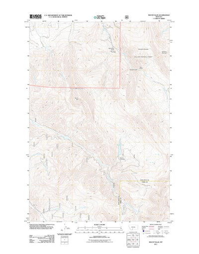 Mount Ellis, MT (2011, 24000-Scale) Preview 1