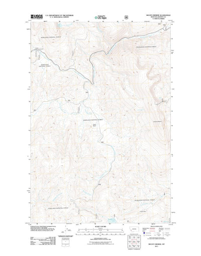 Mount Emerine, MT (2011, 24000-Scale) Preview 1