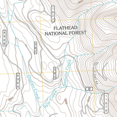 Mount Grant, MT (2011, 24000-Scale) Preview 2