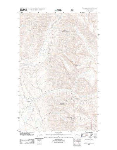 Mount Marston, MT (2011, 24000-Scale) Preview 1
