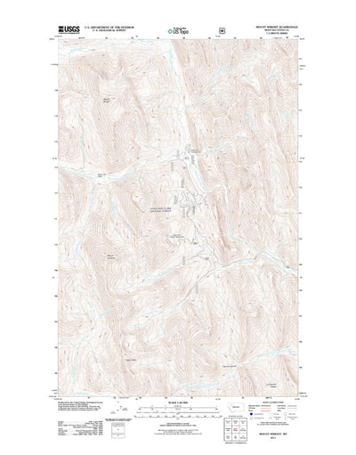 Mount Wright, MT (2011, 24000-Scale) Preview 1