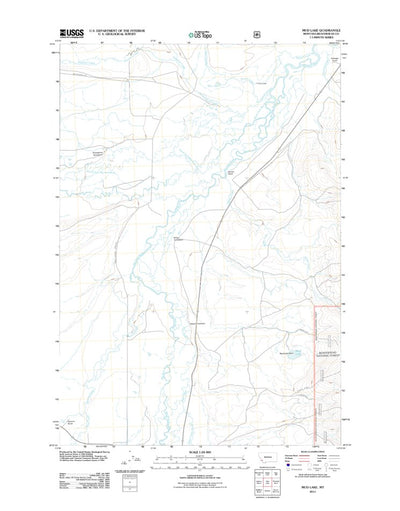 Mud Lake, MT (2011, 24000-Scale) Preview 1